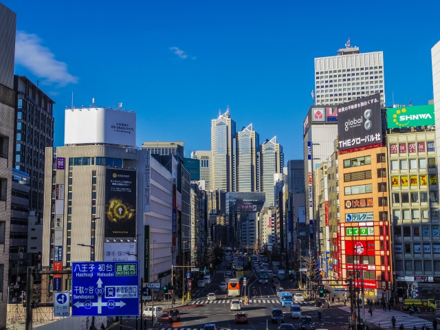 ”新宿区の再開発情報